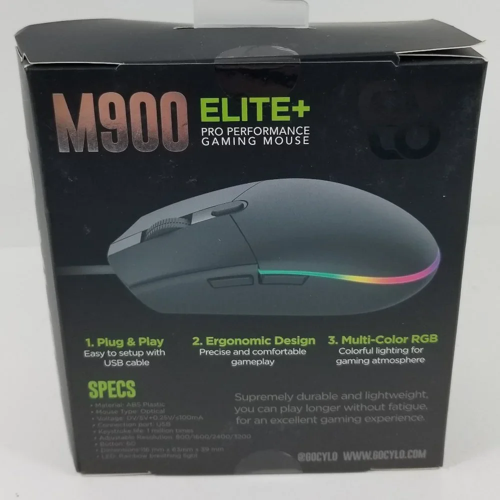 Elite Gaming Pr, Ergonomic Design & lightweight tournament grade